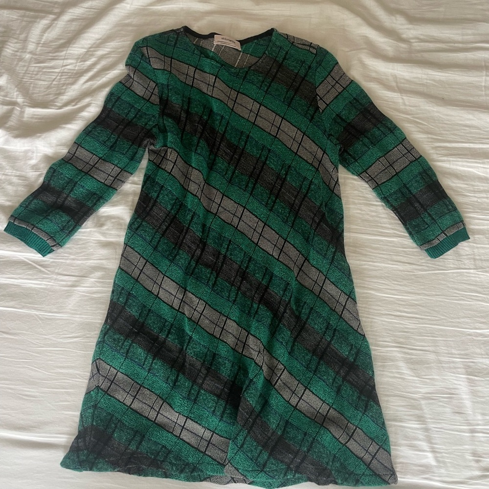 Aldomartins plaid dress made in Spain